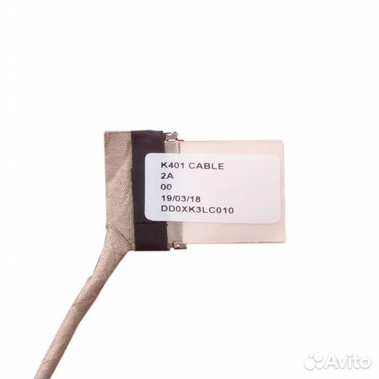 Шлейф матрицы Asus A401L, K401L, K401UQ, K401, K4