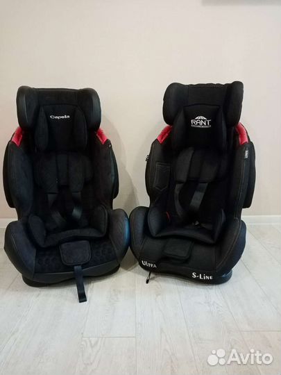 Автокресло Капелла 9-36 кг изофикс 2 шт