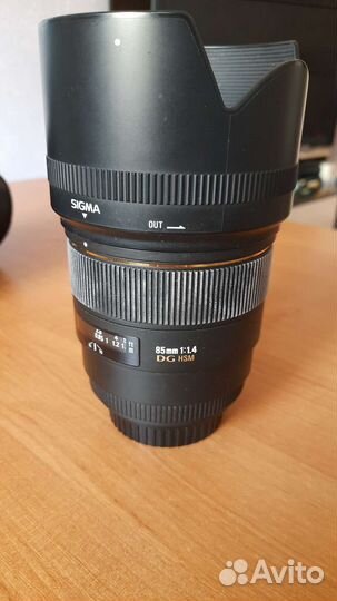 Объектив Sigma AF 85mm f/1.4 EX DG HSM Canon EF