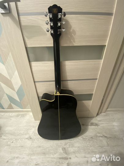 Электроакустическая гитара washburn WD10SCE WH