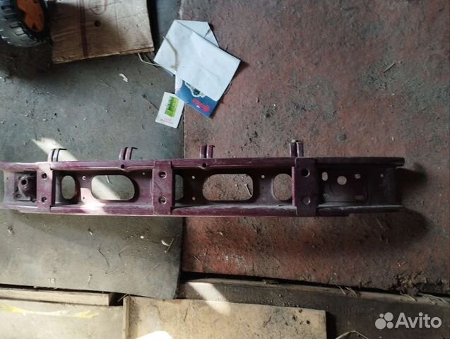 Усилитель переднего бампера део матиз