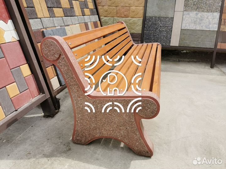 Лавочки из бетона классик от производителя