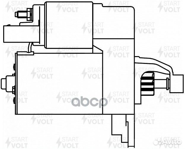 Стартер VAG A6 (11) /A7 (10) /Q5 (08) /Q7 (08)