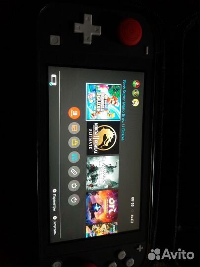 Nintendo switch lite шитая