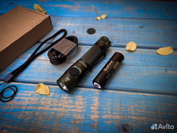 Фонарь Sofirn sc 31 pro green оригинал