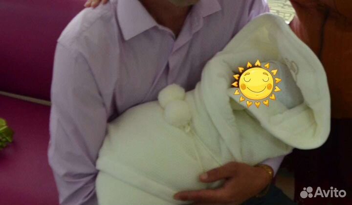 Конверт-одеяло на выписку весна - теплая осень