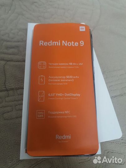 Xiaomi Redmi Note 9, 3/64 ГБ