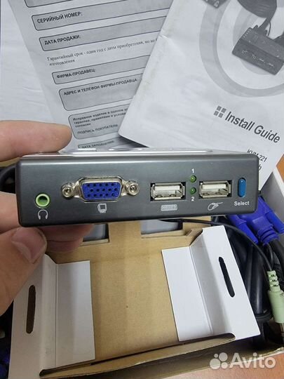 D-Link KVM Switch KVM-221