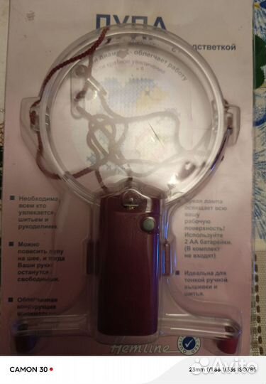 Лупа для вышивания