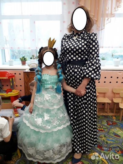 Платье в пол