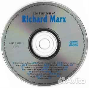 Richard Marx – The Very Best Of Richard Marx CD но