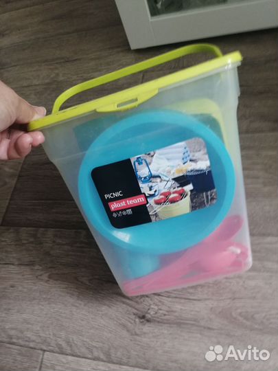 Дорожный набор посуды