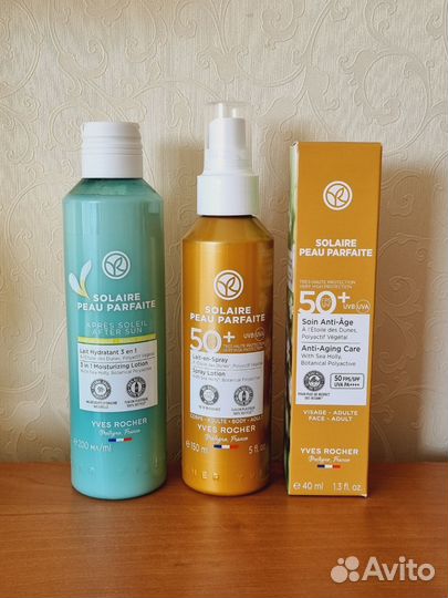 Солнцезащитный крем для лица Ив Роше, spf50