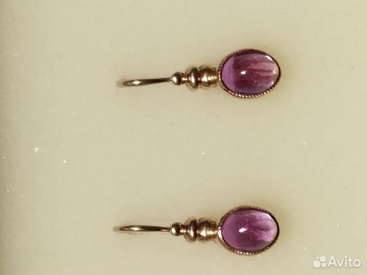 Золотые серьги СССР