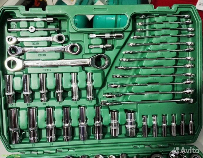 Набор инструментов 150 предметов в кейсе (Арт.14433)