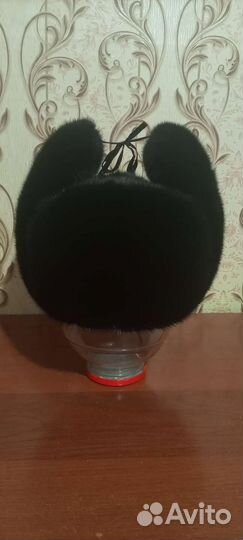 Норковая шапка мужская новая