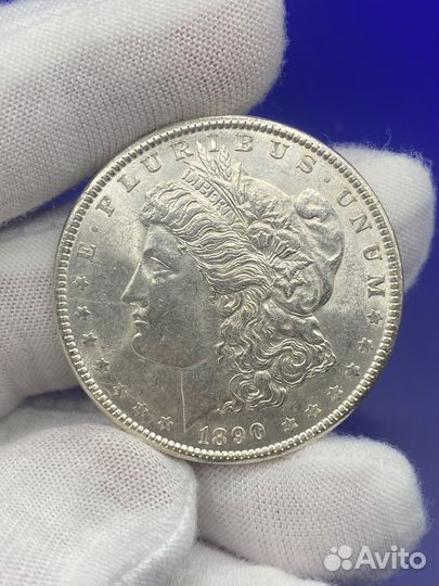 Один доллар 1890, 1896,1922, крупное серебро