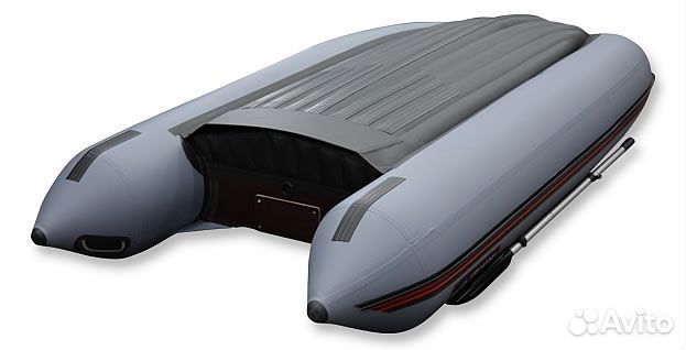 Лодка Хантер 310 А серая