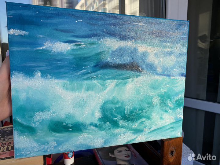 Картина маслом на холсте 