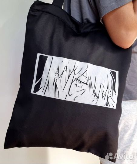 Шопер тканевый аниме