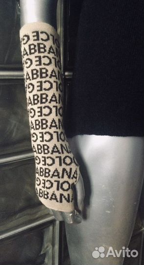 Митенки перчатки dolce & gabanna