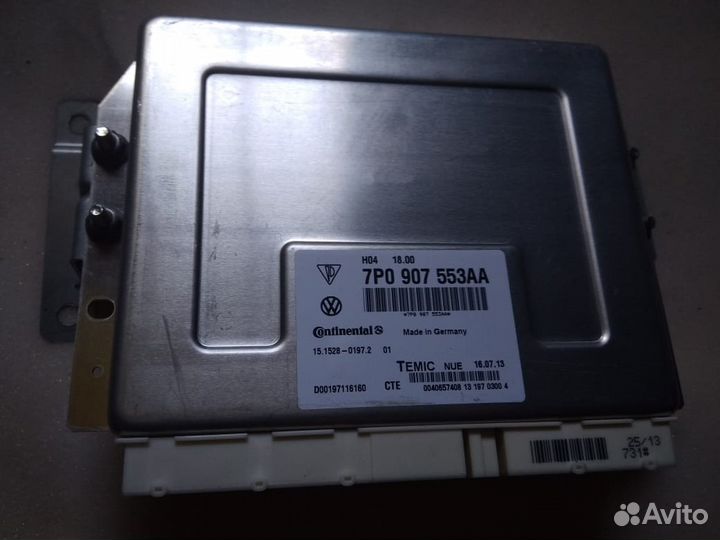 Блок управления дорожного просвета VW Touareg