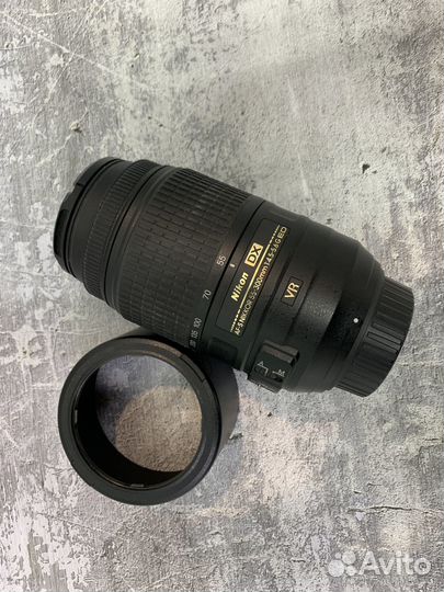Объектив nikon 55-300mm f4.5-5.6G ED VR AF-S DX
