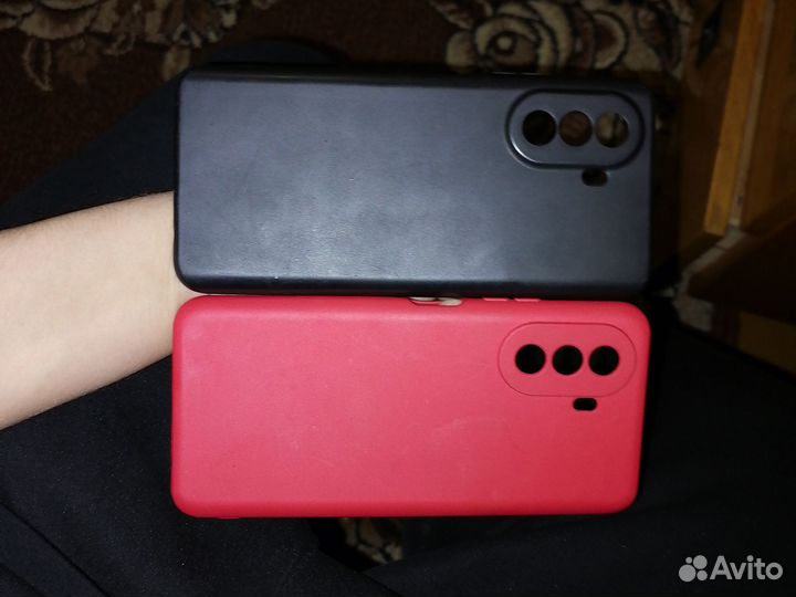 2 чехола на телефон huawei nova Y70