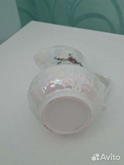 Молочник (сливочник) фарфоровый