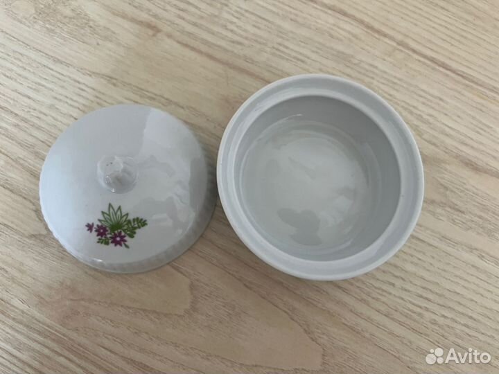 Масленка вербилки СССР шкатулка сахарница