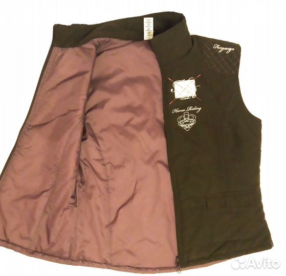 Жилеты Fouganza женский р.48 и детский на 6 лет
