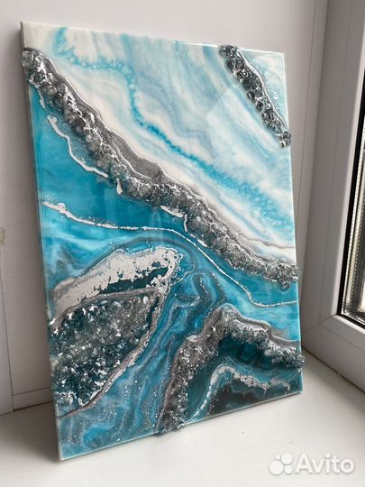 Интерьерная Картина из эпоксидной смолы