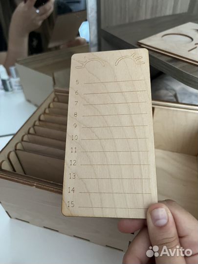 Лэшбокс для наращивания ресниц