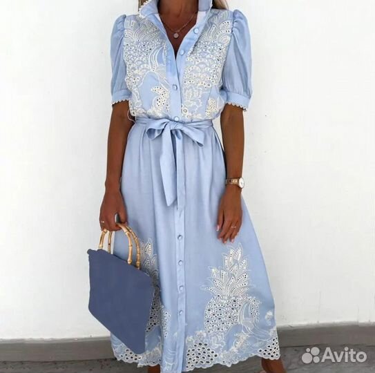 Платье ажурное