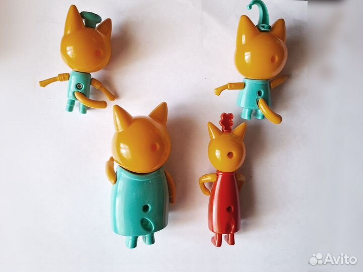 Игрушки из 3 кота и Щенячий патруль пакетом