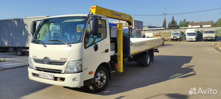 Hino 300 (Dutro) с КМУ, 2018