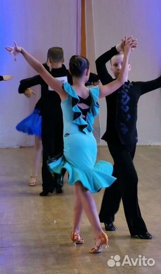 Платье для бальных танцев латина ю1