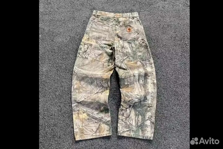 Джинсы Carhartt кумуфляж