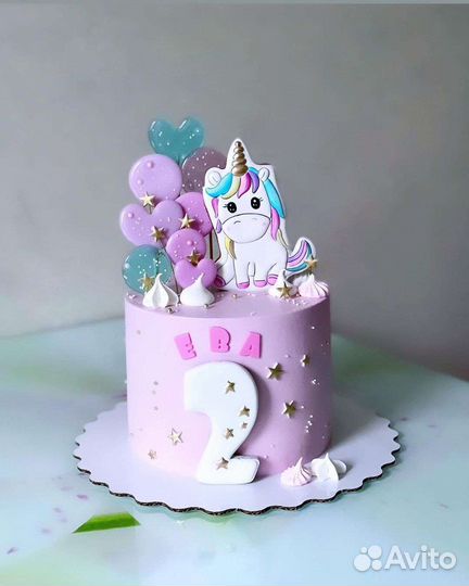 Детские торты,торты на 1год,домашние торты