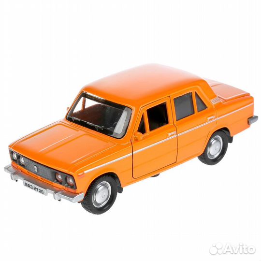 Модель ваз 2106 Технопарк оранжевая