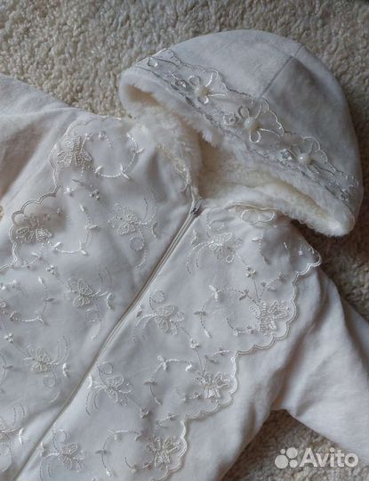 Конверт кокон на выписку 56-62 размер