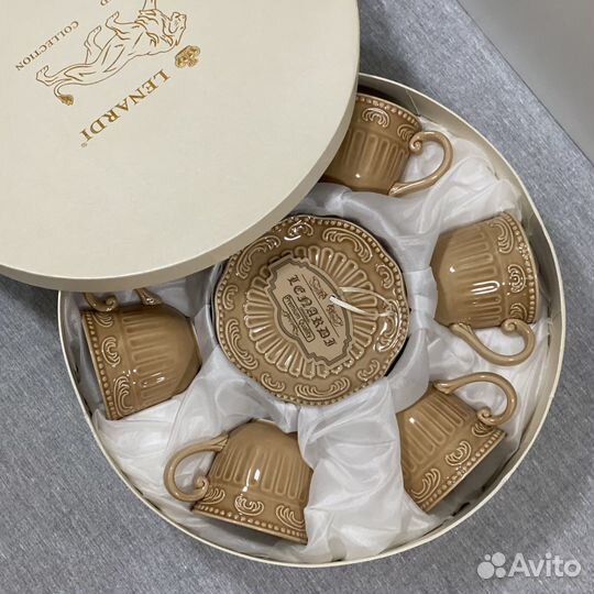 Чайный сервиз. Кофейный набор 6 персон