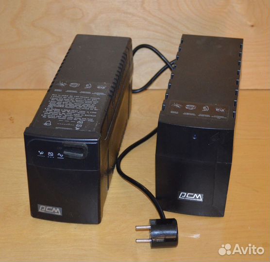 Два ибп, надёжных исправных: APC и PCM