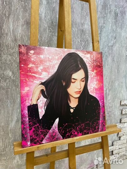 Портрет на холсте по фото