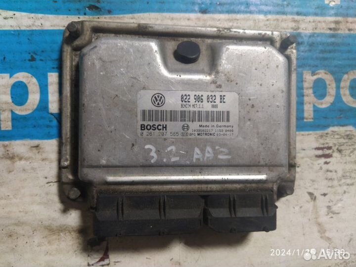 Блок управления двигателем VW Touareg 7L 03-05