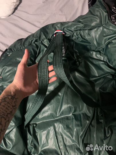 Пуховик глянцевый