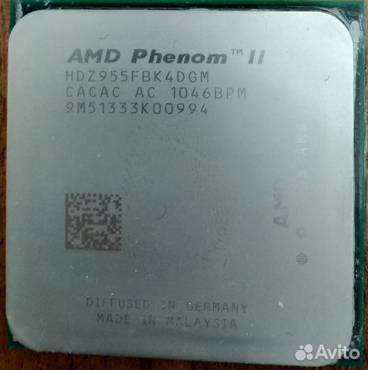 Процессор amd phenom ll x4 955