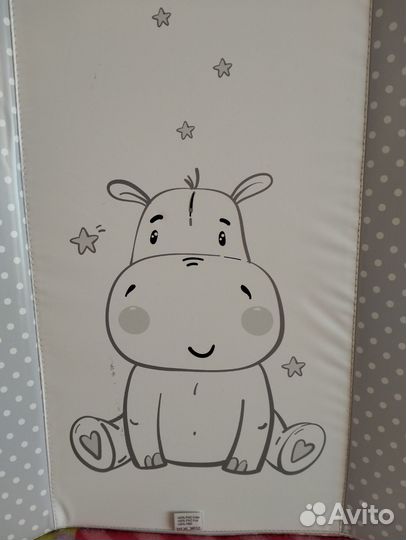 Пеленальная доска ортопедическая Polini kids