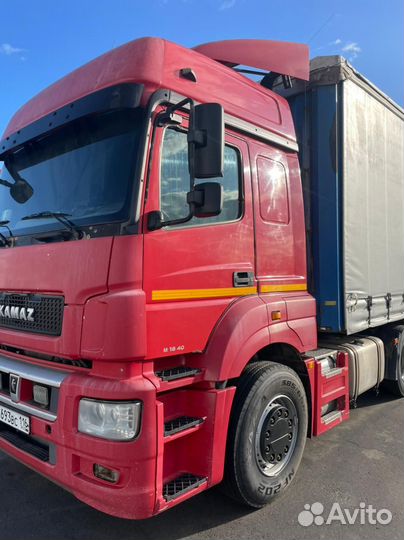 КамАЗ 5490 NEO с полуприцепом, 2017