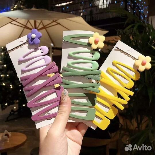 Резинка платок, бант, заколки